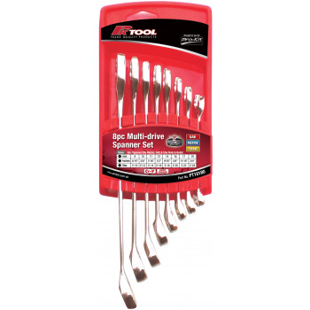 8pc Metric, SAE & Star Multi-Drive Set