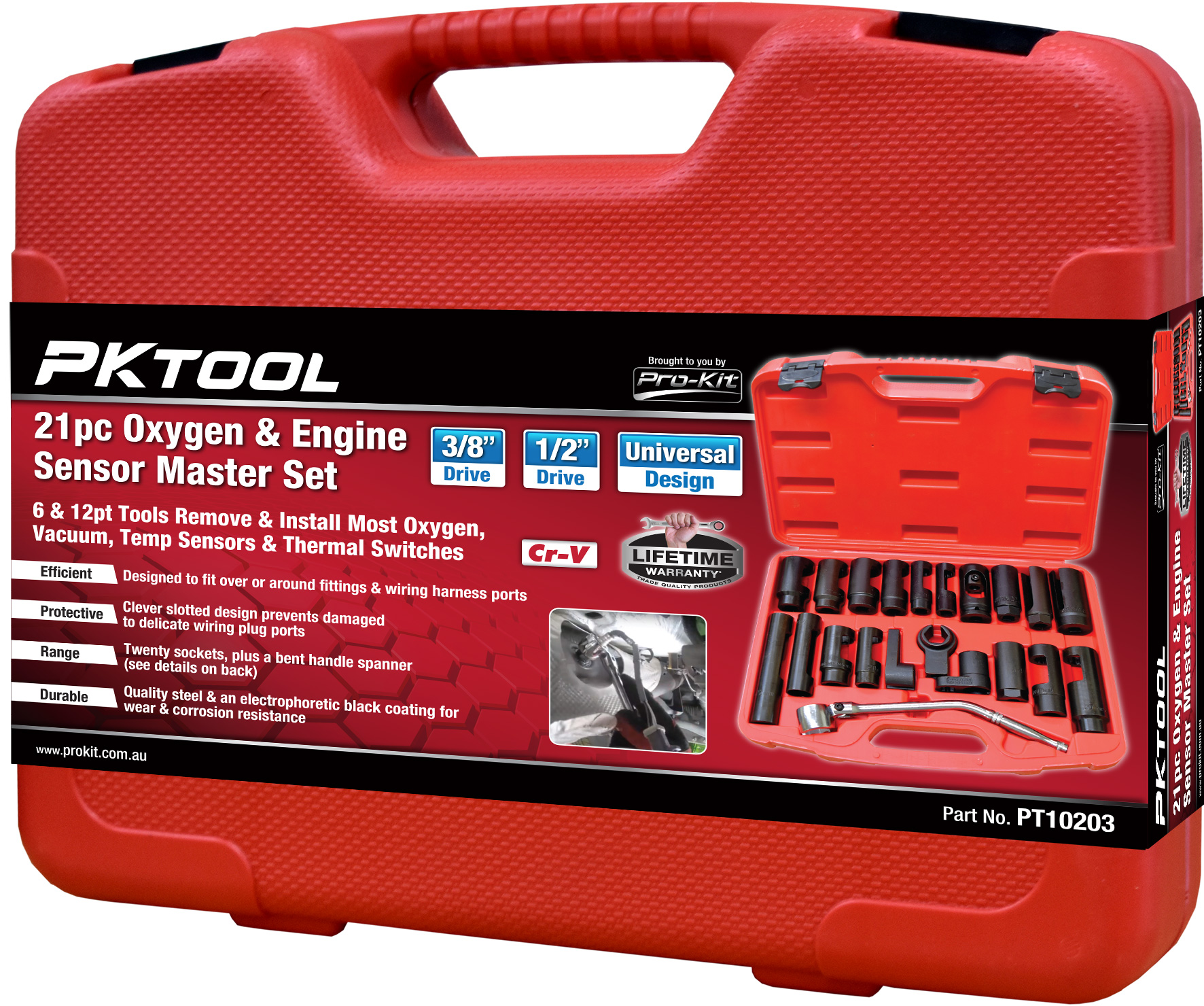 21pc Oxygen & Engine Sensor Master Set