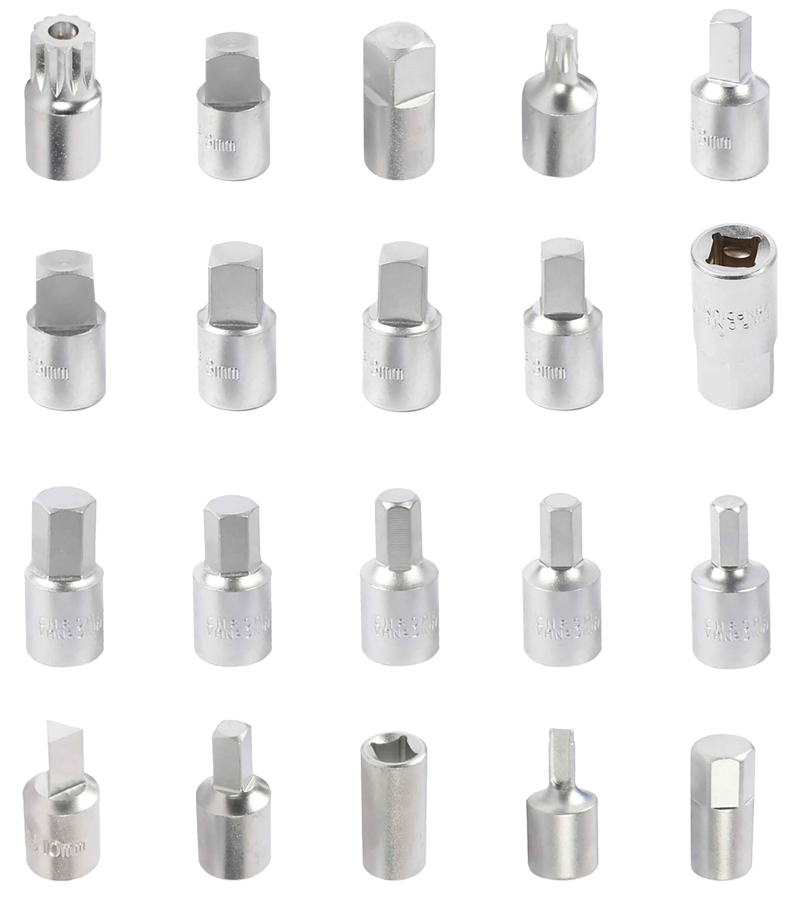 21pc Sump Plug Socket & Spanner Set