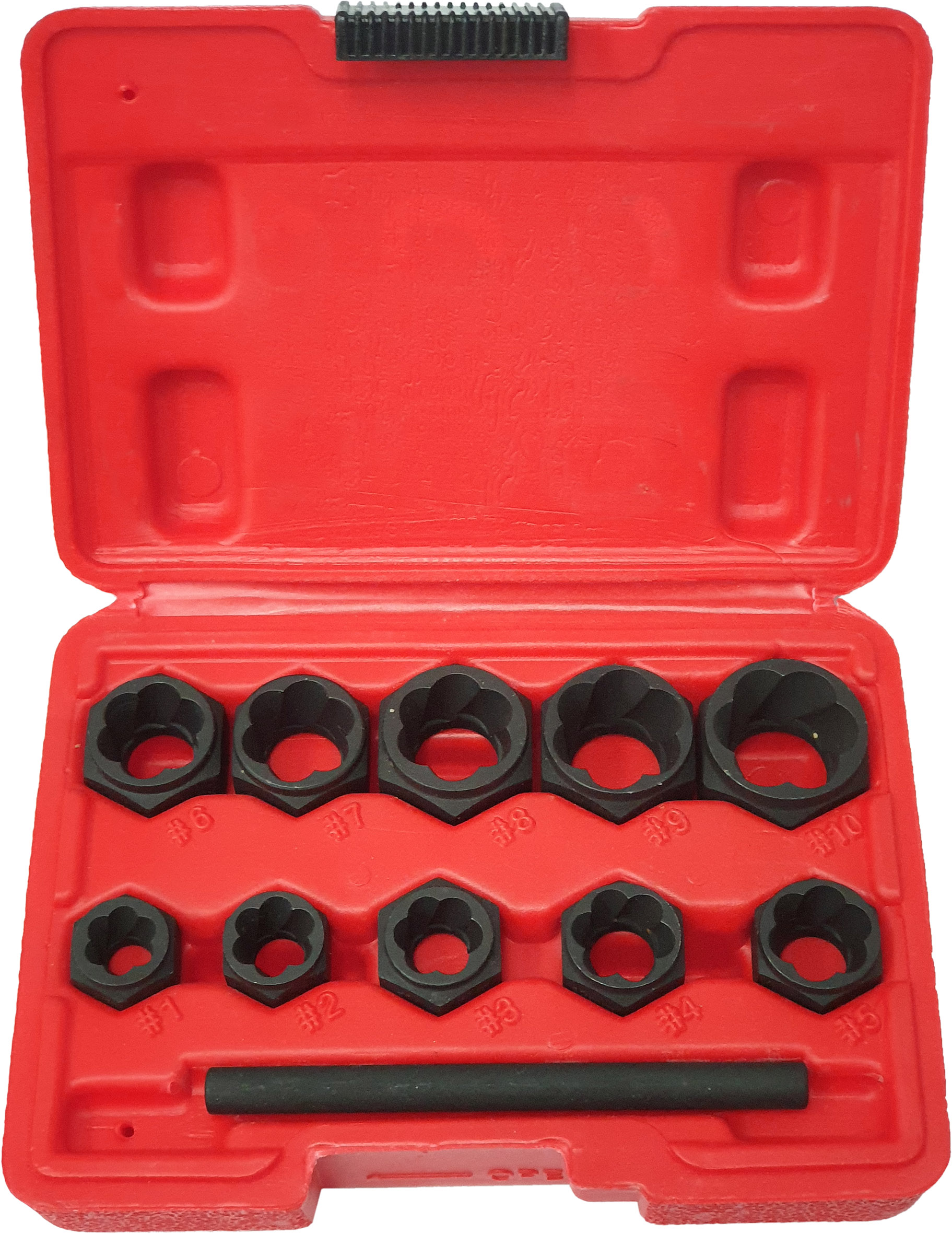 11pc EXTERNAL DRIVE THIN TWIST EXTRACTOR SOCKET SET