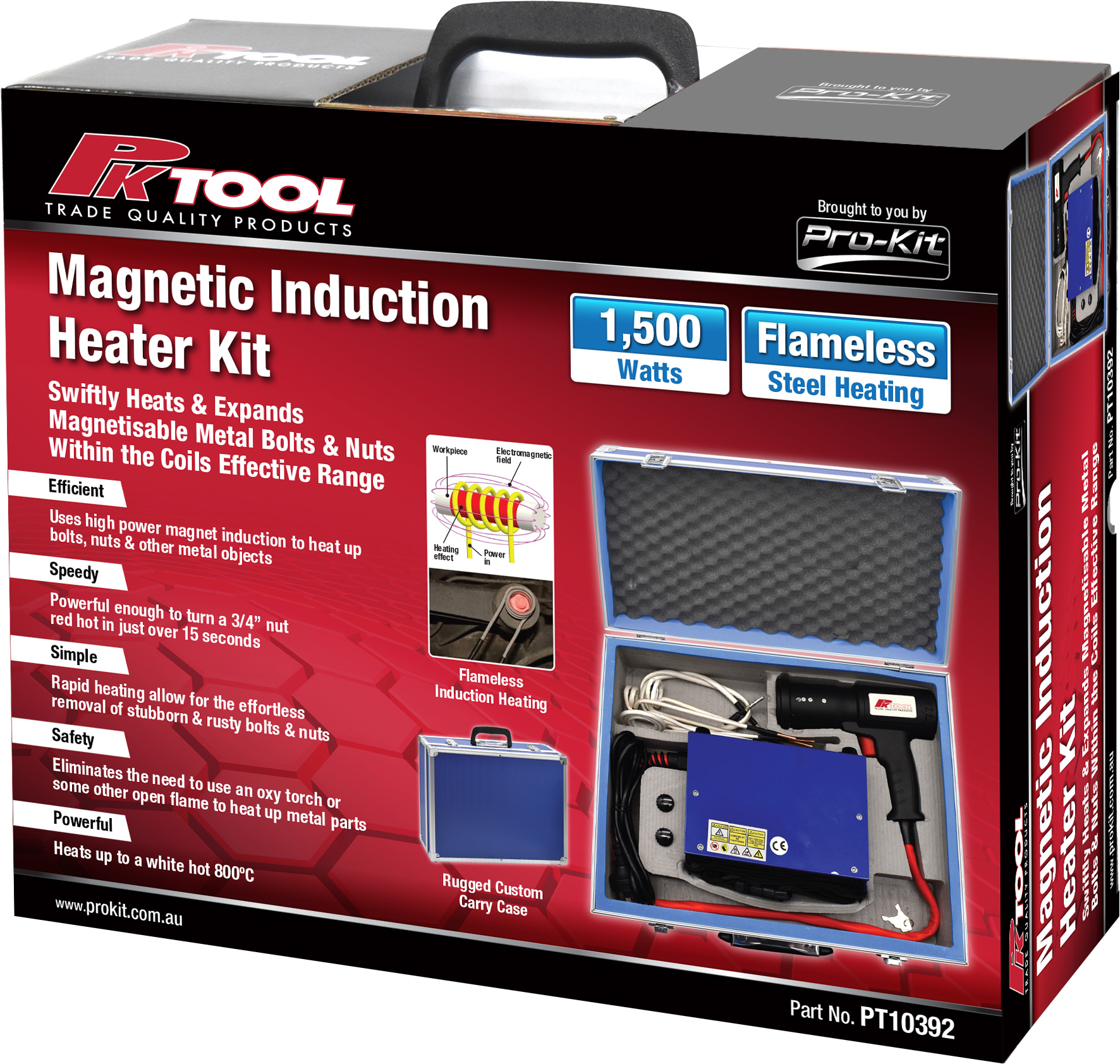 Flameless Magnetic Induction Heater Kit