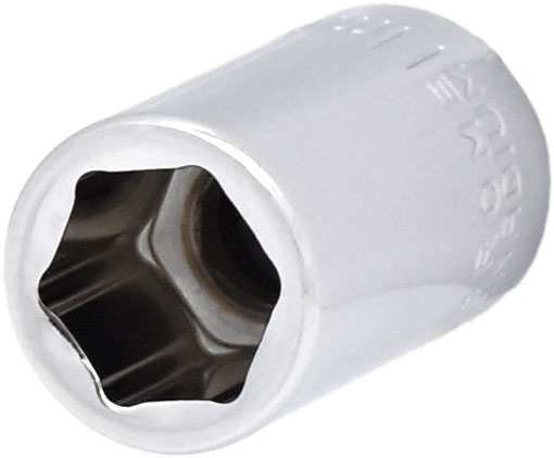 11mm 6PT 3/8” Dr Metric Regular Cr-V Socket