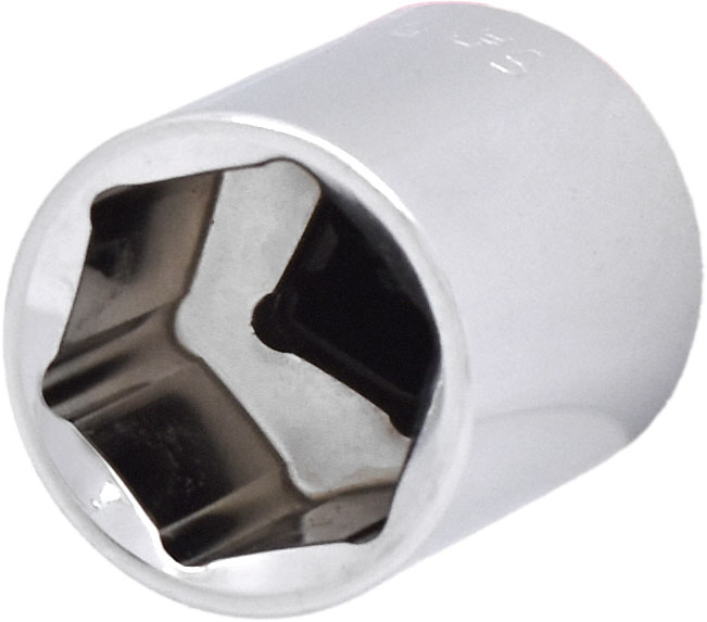 18mm 6PT 3/8” Dr Metric Regular Cr-V Socket