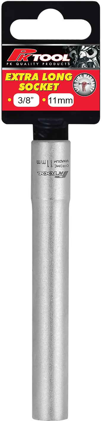 11mm 120mm 3/8” DRIVE 6PT Cr-V EXTRA LONG SOCKET
