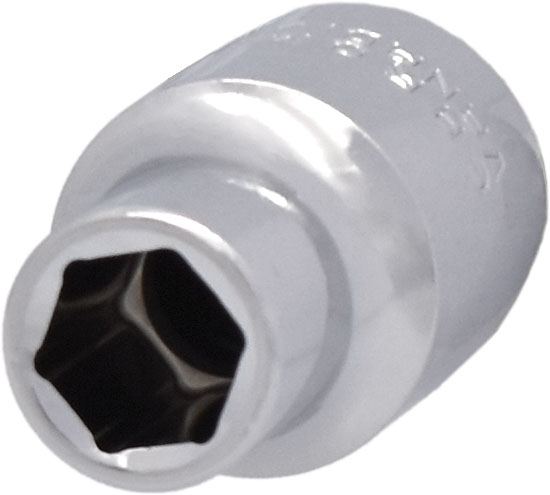 10mm 6PT 1/2” Dr Metric Regular Cr-V Socket
