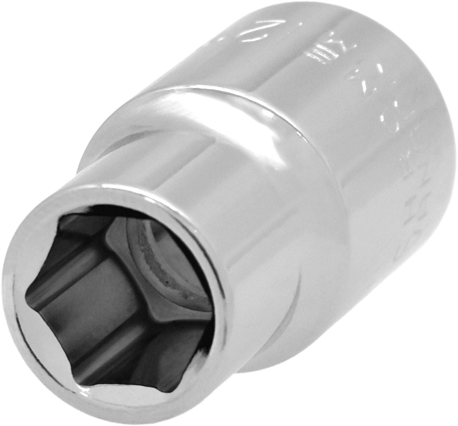 12mm 6PT 1/2” Dr Metric Regular Cr-V Socket