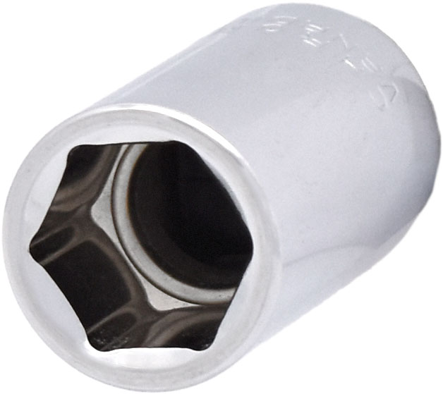 15mm 6PT 1/2” Dr Metric Regular Cr-V Socket