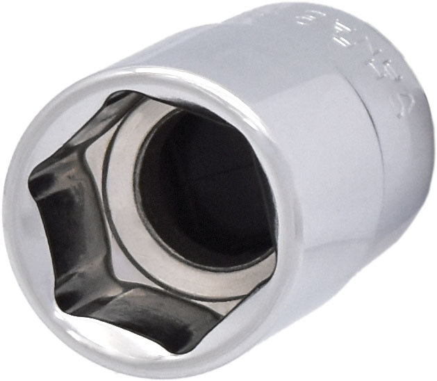 17mm 6PT 1/2” Dr Metric Regular Cr-V Socket