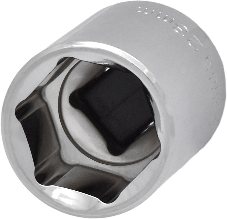 23mm 6PT 1/2” Dr Metric Regular Cr-V Socket