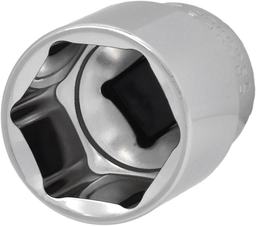 27mm 6PT 1/2” Dr Metric Regular Cr-V Socket
