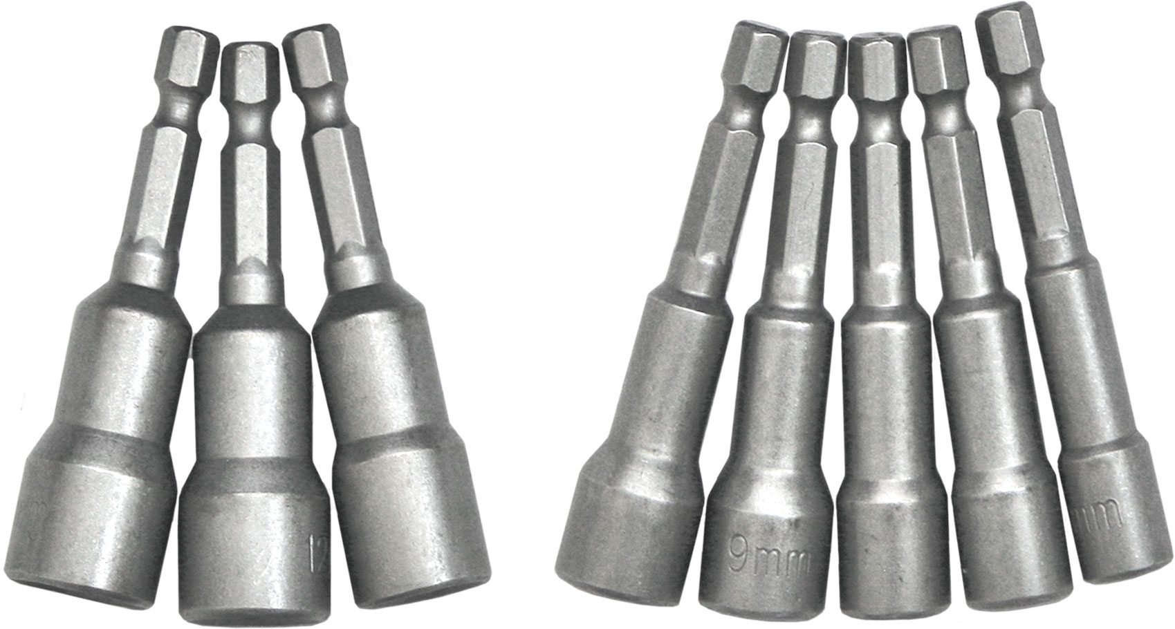8pc 1/4″ Dr Magnetic Nut Driver Set