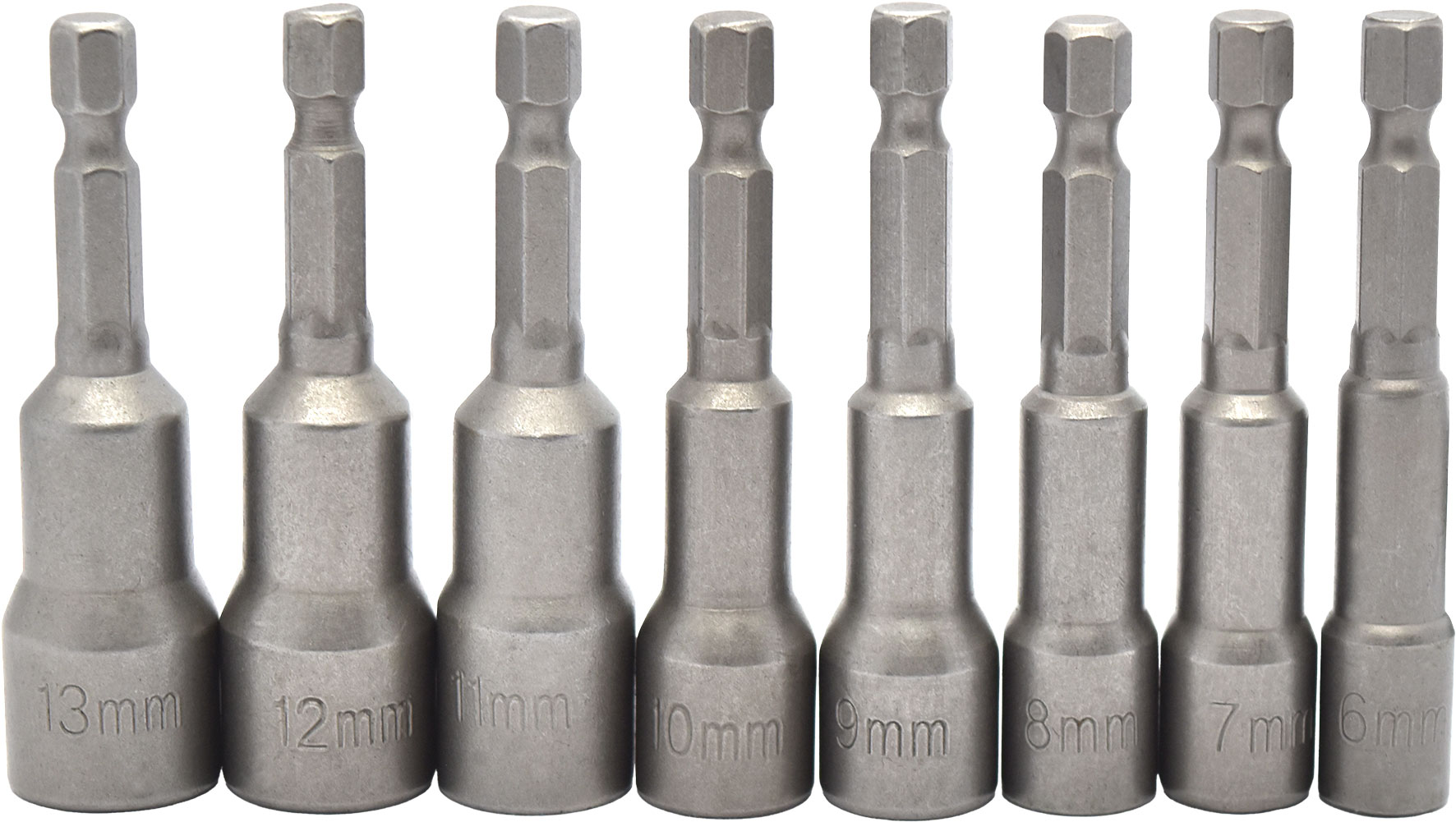 8pc 1/4″ Dr Magnetic Nut Driver Set