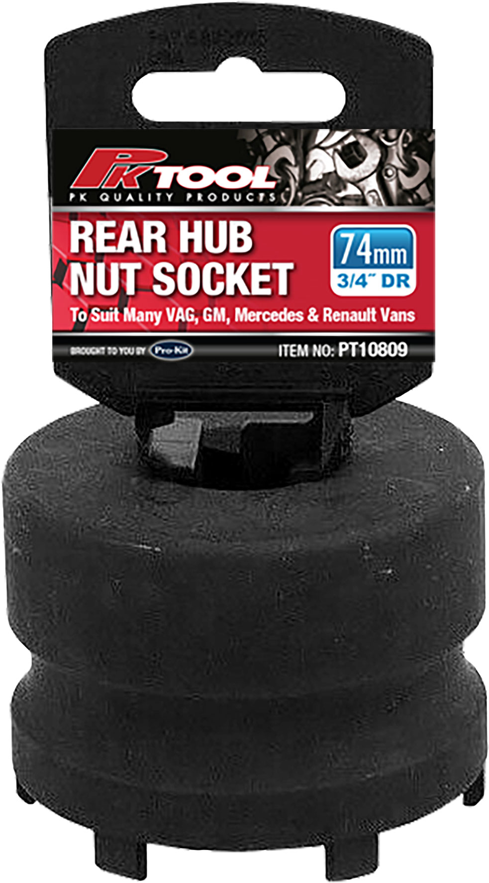 74mm 3/4”Dr Rear Hub Nut Socket