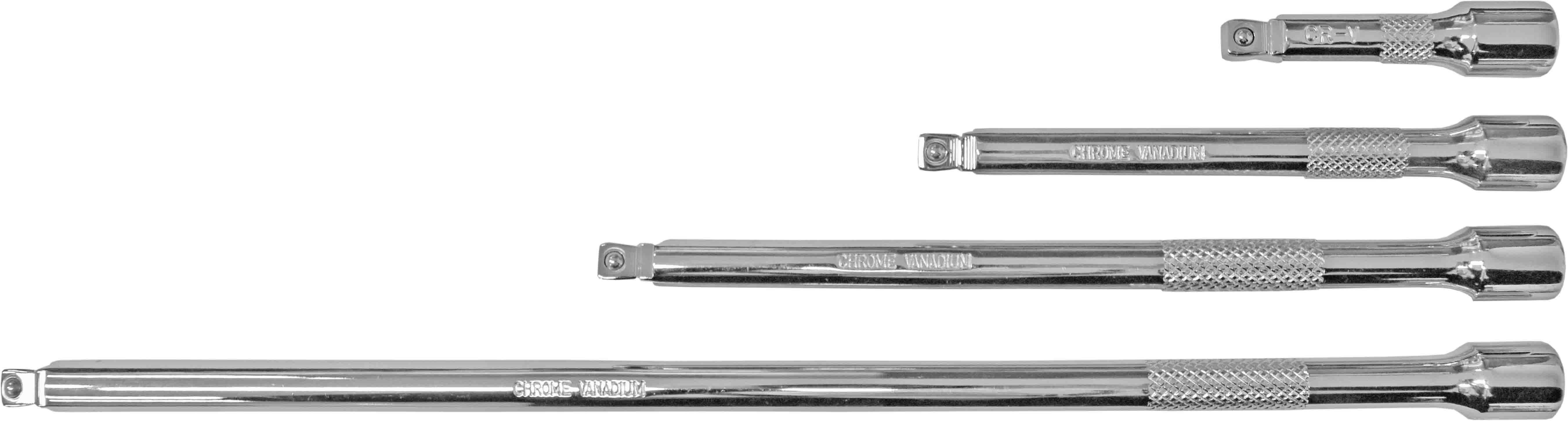 4pc 1/4” DR Cr-V WOBBLE EXTENSION BAR