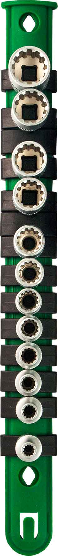 13pc 1/4”DR Cr-V SHORT TOOTH SOCKETS with 3-WAY T-HANDLE WRENCH SET