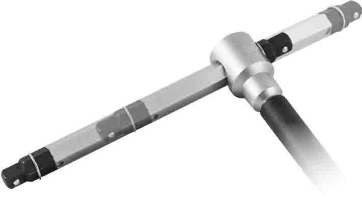 11pc 3/8” Dr 3 Way T-Handle & Multi-Drive Sockets