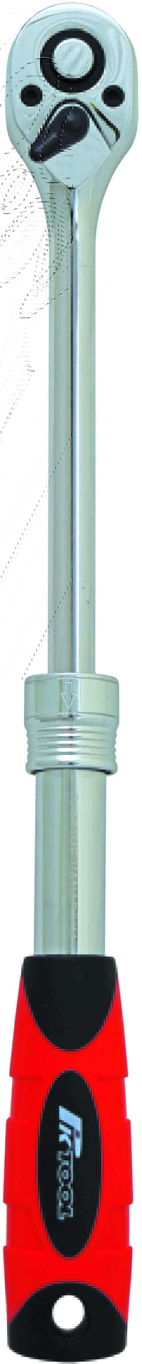 3/8″ DR 220mm EXTENDABLE HANDLE Cr-V RATCHET with 72 TEETH RANGE