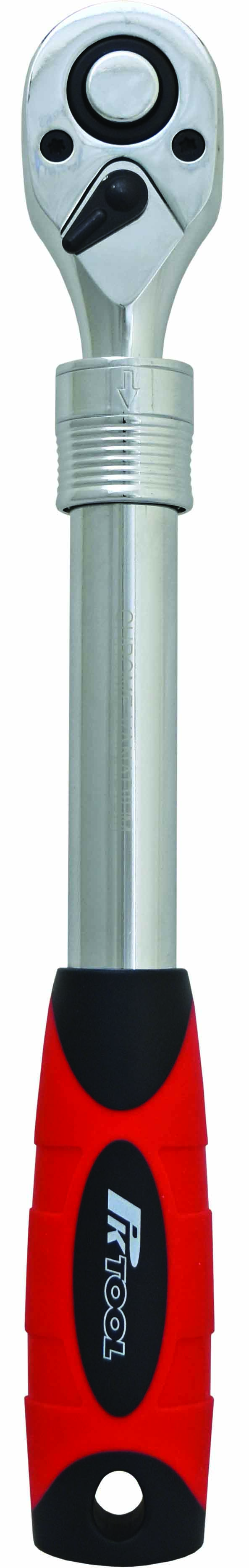 1/2″ DR 300mm EXTENDABLE HANDLE Cr-V RATCHET with 72 TEETH RANGE