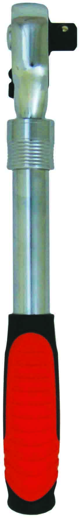 1/2″ DR 300mm EXTENDABLE HANDLE Cr-V RATCHET with 72 TEETH RANGE
