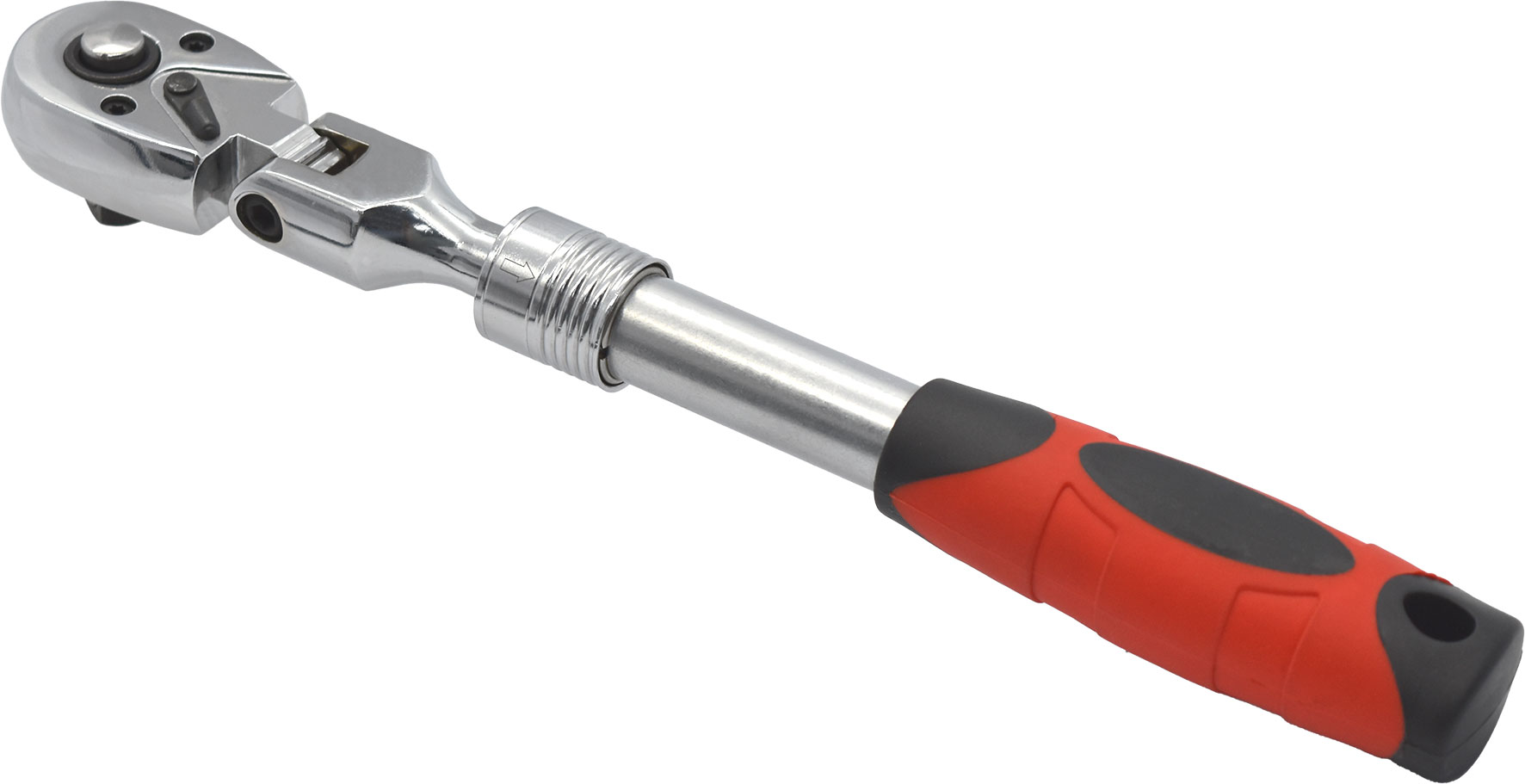 260mm 3/8” Dr Flexible Head Extendable Handle Ratchet