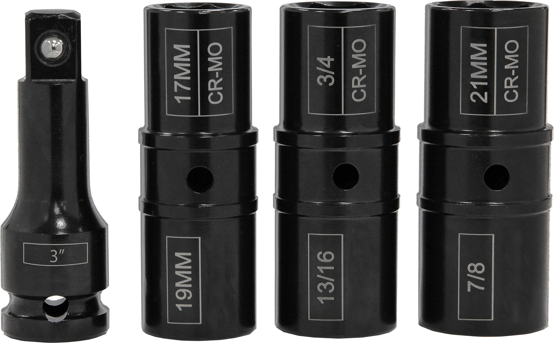 4pc 1/2” IMPACT FLIP SOCKET SET
