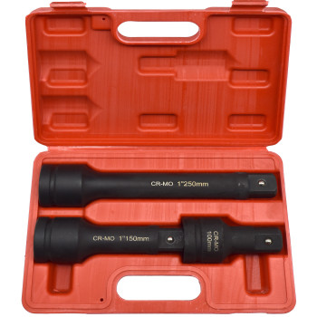 3pc 1" Dr Impact Extension Bar Set