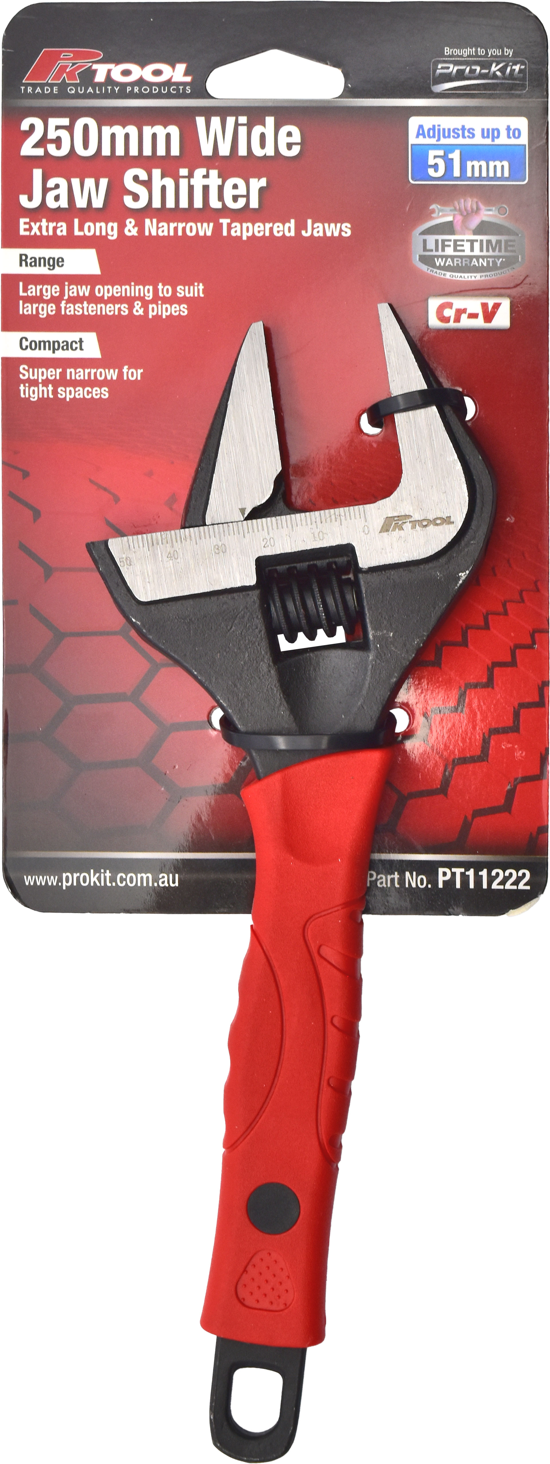 250mm Wide Jaw Shifter