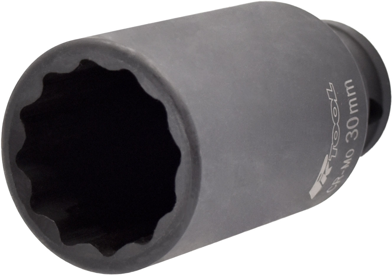 30mm 1/2” DRIVE 12PT METRIC Cr-Mo DEEP IMPACT SOCKET