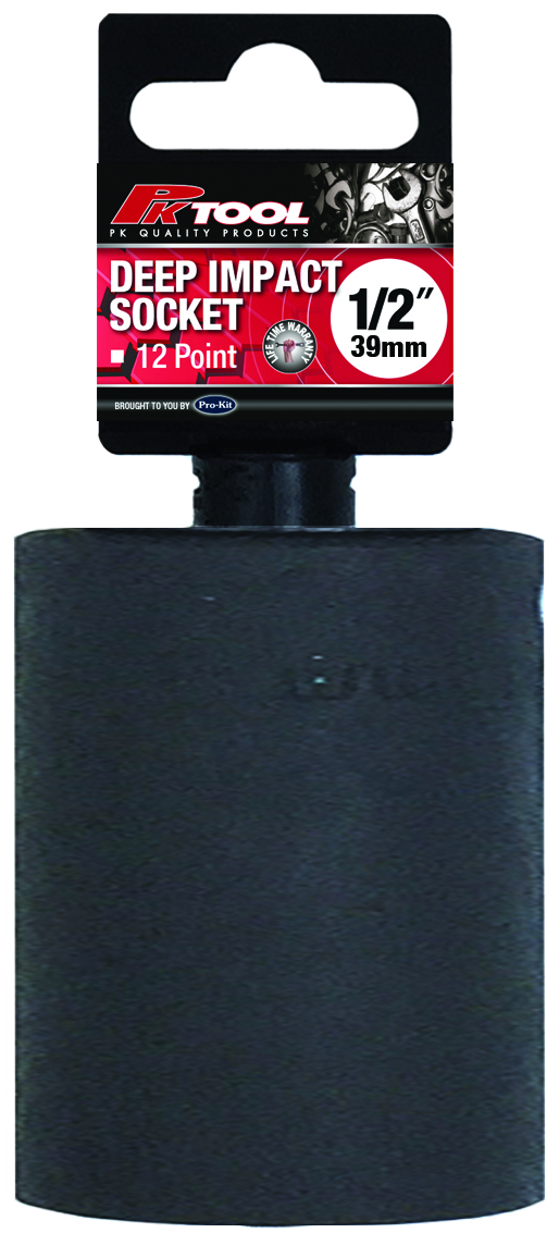39mm 1/2” Dr Metric Deep Impact Socket 12pt