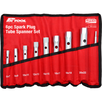 9pc Spark Plug Tube Spanner Set