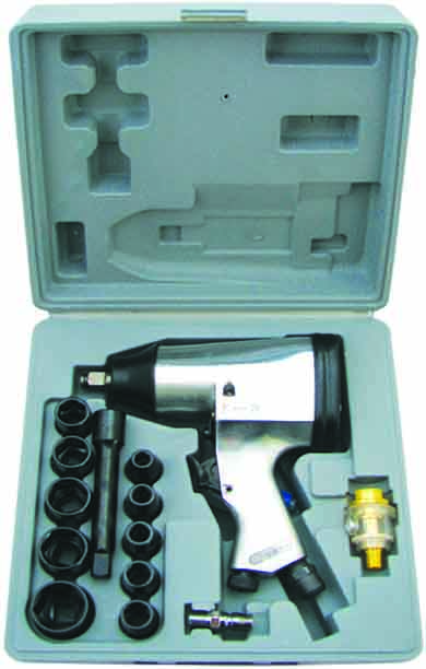 AIR RATTLE GUN – 16pc KIT 1/2″