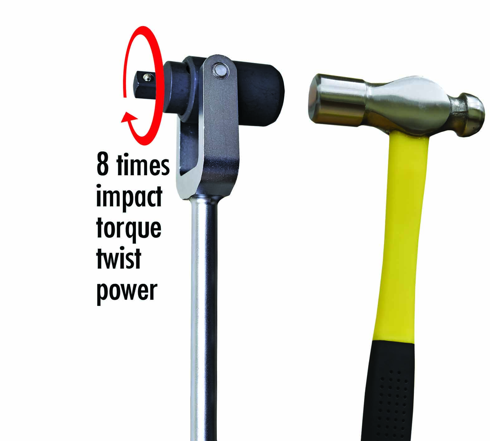400mm 1/2” Dr Torque Twist Impact Wrench
