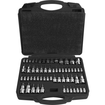 60pc Star Bits & Star Sockets Master Set