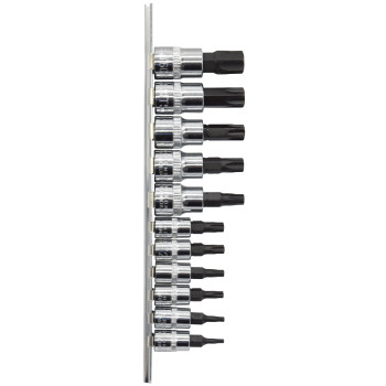 11pc 1/4” to 3/8” Dr Star Bit Socket Set
