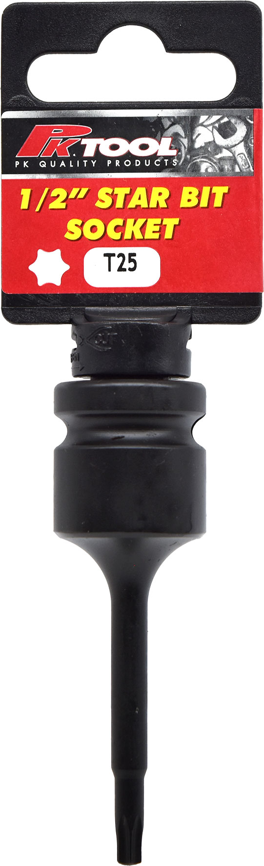 78mm 1/2” Dr Impact Star Bits Socket T25 6pt