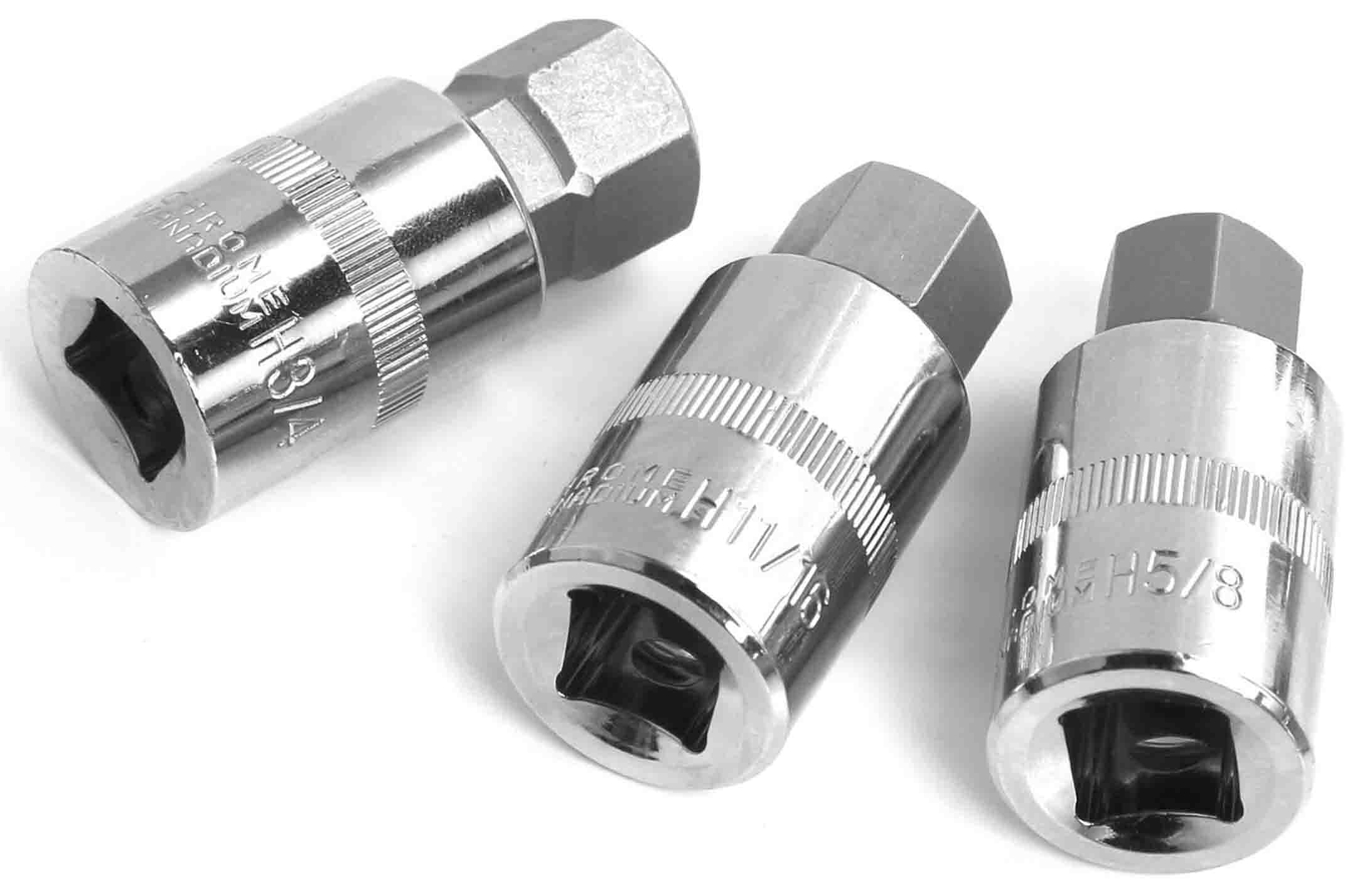 34pc HEX BIT SOCKET MASTER SET