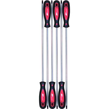 6pc 300mm Tamper Star Screwdriver Set