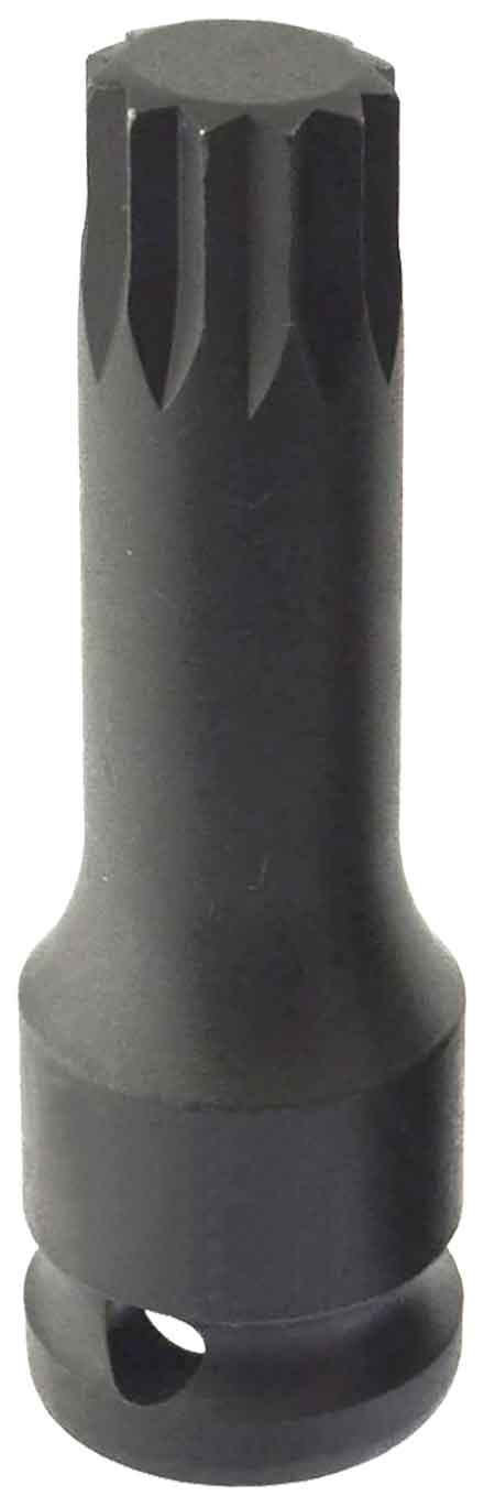 6pc 1/2” DR IMPACT SPLINE BITS SOCKET SET