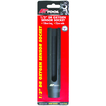 1/2” Dr 150mm 22mm Thin Walled Oxygen Sensor Socket