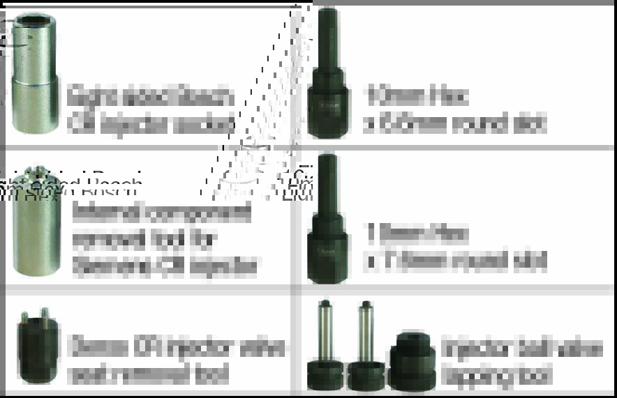 8pc Common Rail Diesel Injector Repair Kit