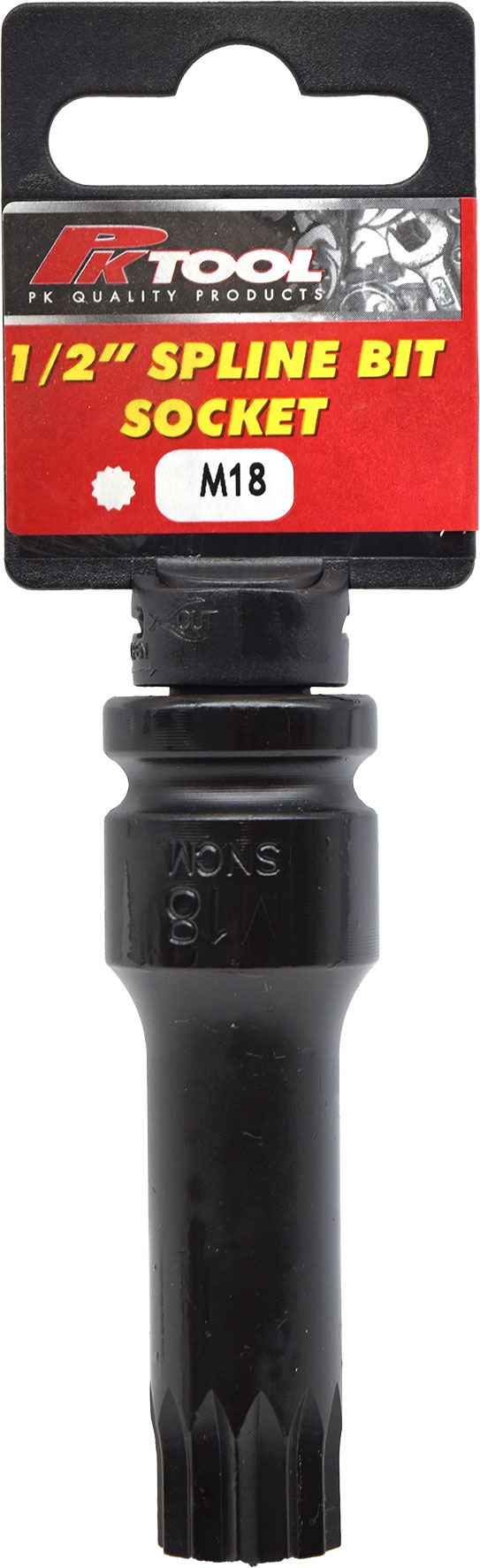 M18 1/2” DR 78mm IMPACT SPLINE BITS SOCKETS
