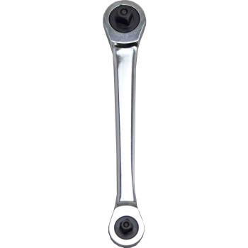 176mm 1/4” & 3/8” Dr Dual Head Low Profile Ratchet