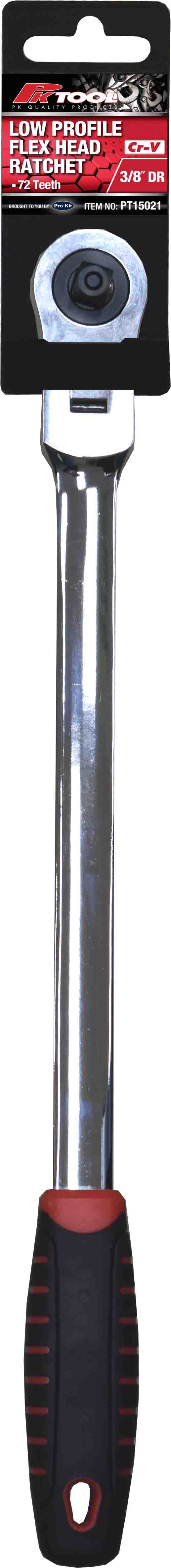 365mm 3/8” Dr Extra Long Flexible & Reversible Slimline Head Ratchet