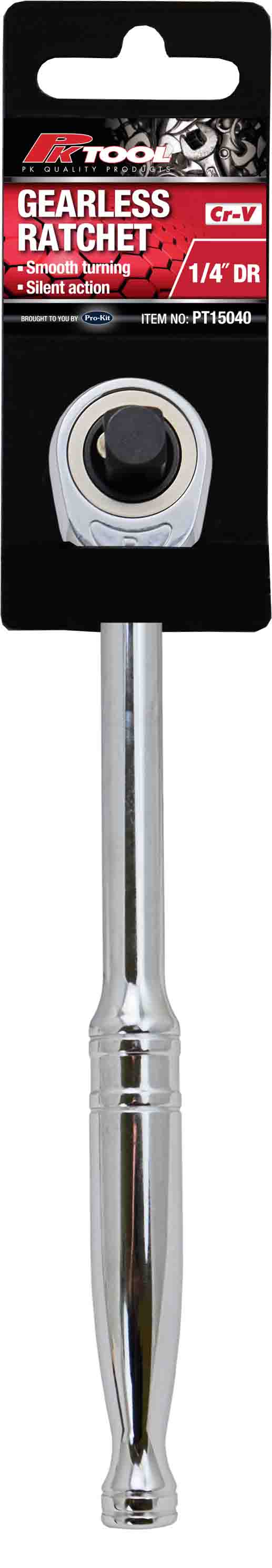 1/4” DR 250mm GEARLESS LONG ARM RATCHET