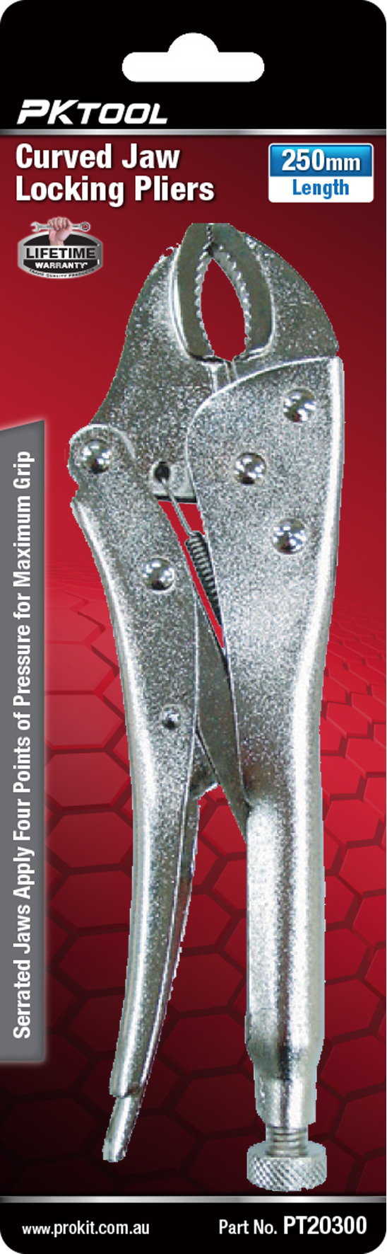 250mm Curved Jaw Locking Pliers