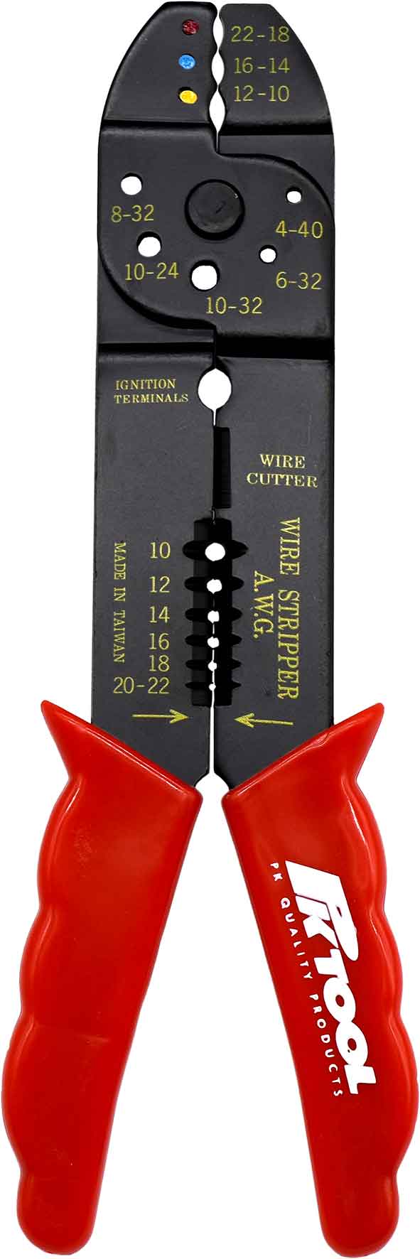 450pc Mixed Terminals Kit with Ratchet Crimping Plier & Wire Stripper
