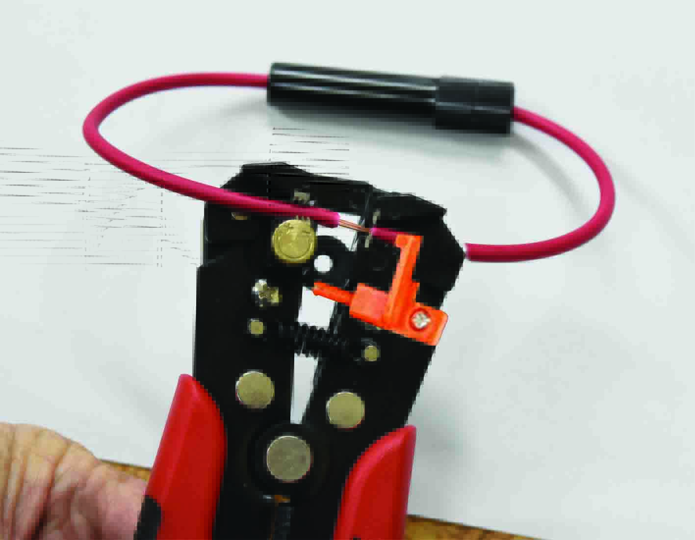 200mm Heavy Duty Wire Stripper & Crimper Tool