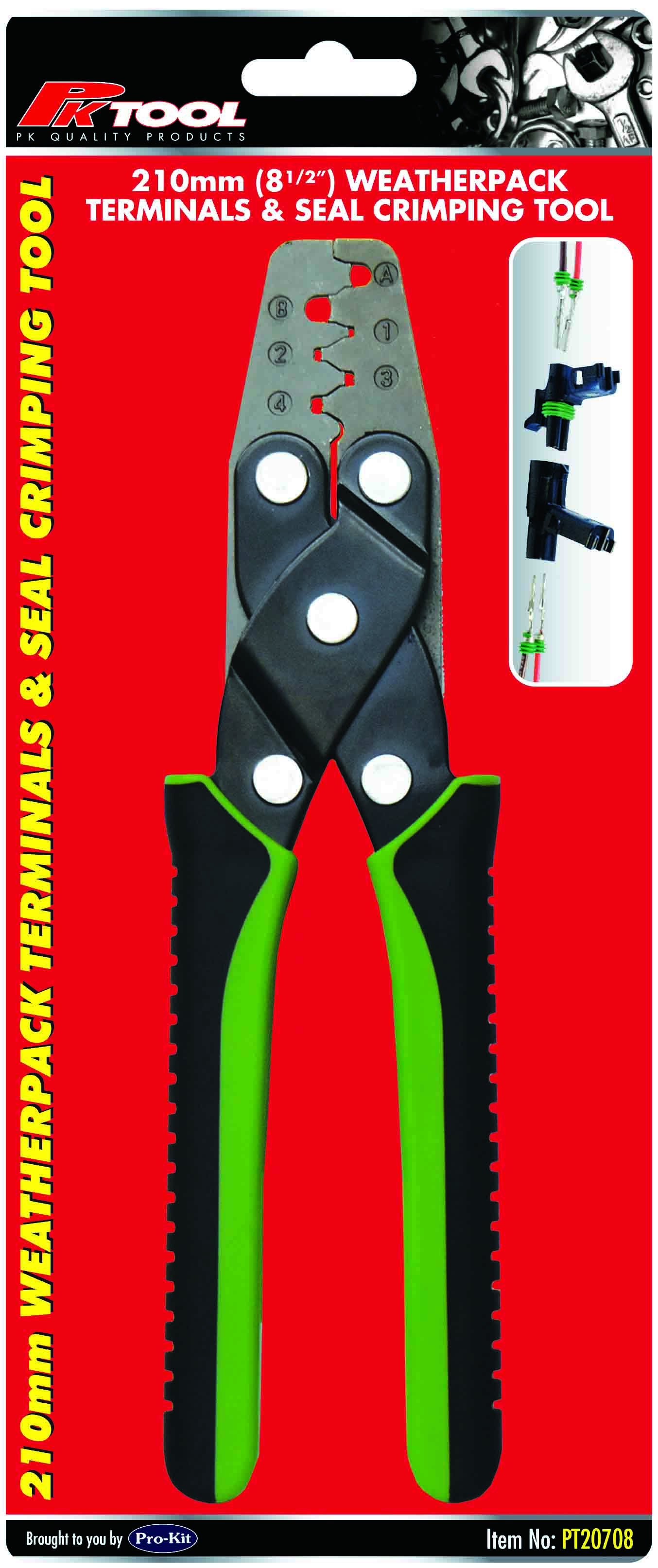 210mm Weatherpack Terminals & Seal Crimping Tool