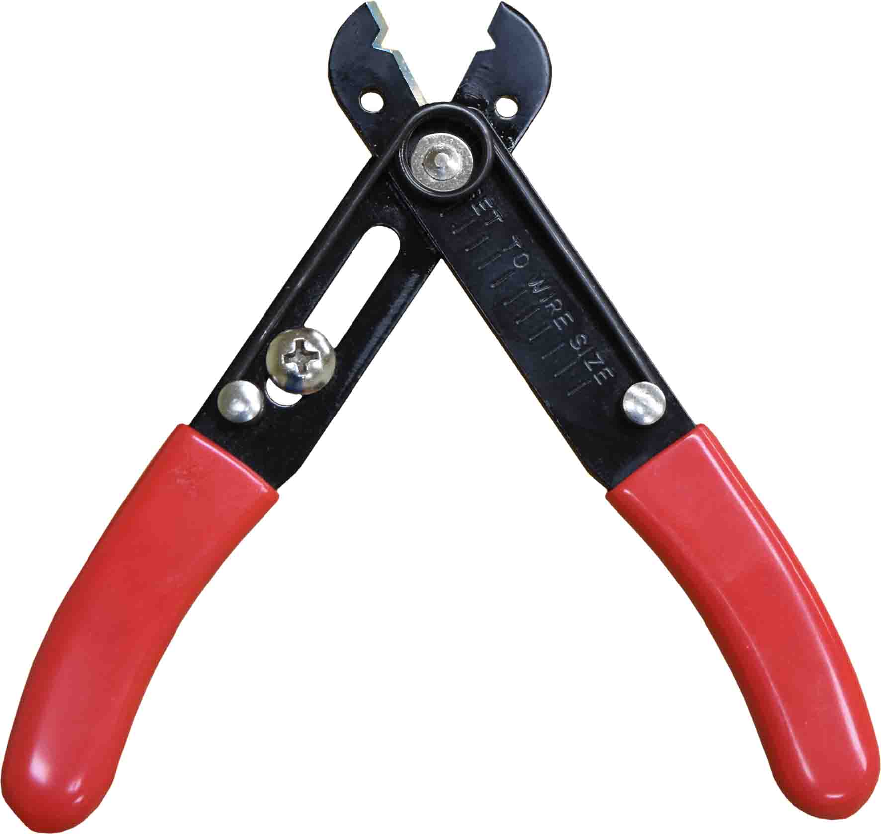 Mini Wire Stripping & Cutting Pliers with Lockable Wire Thickness Adjuster