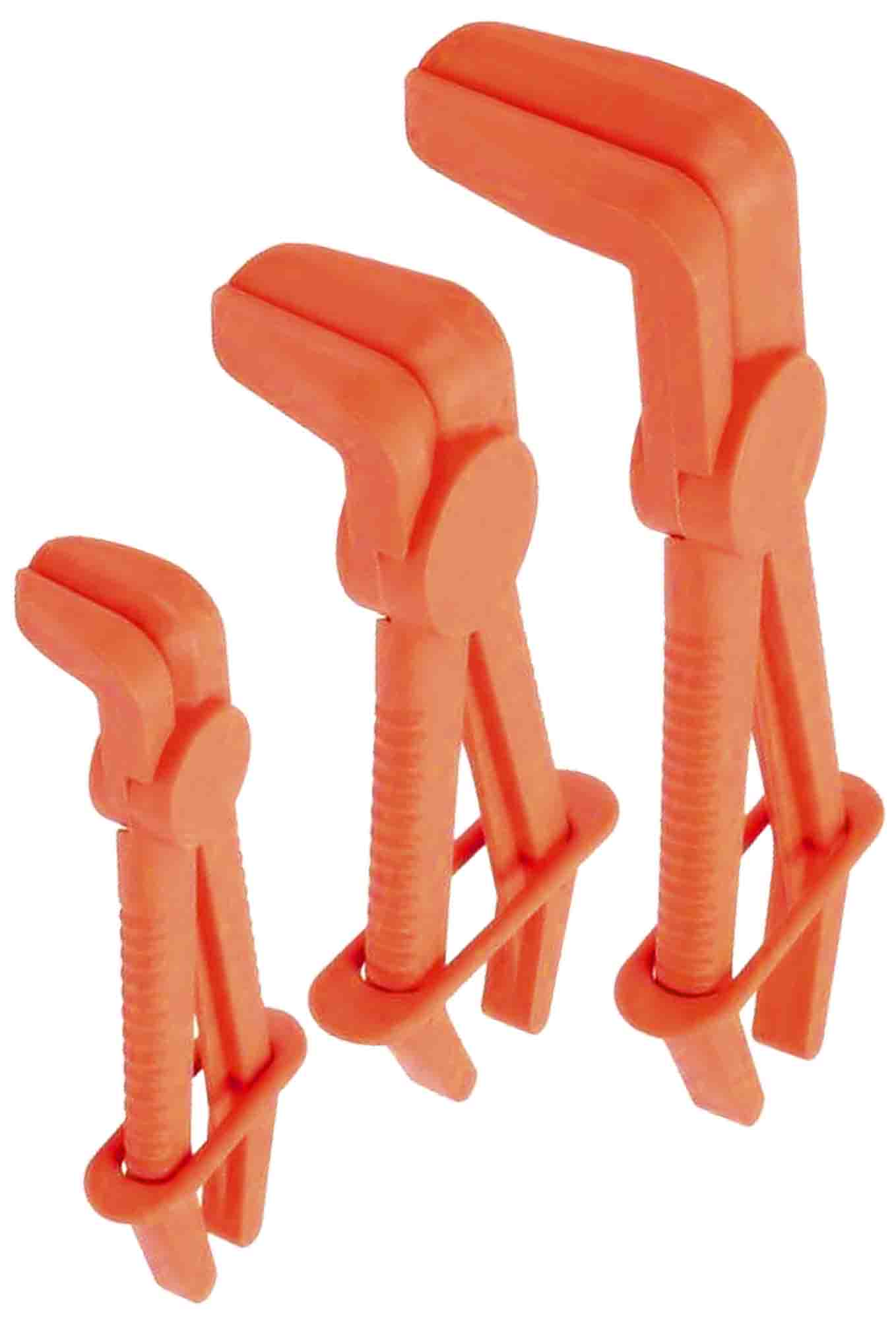 3pc 90º BEND HOSE CLAMPING SET